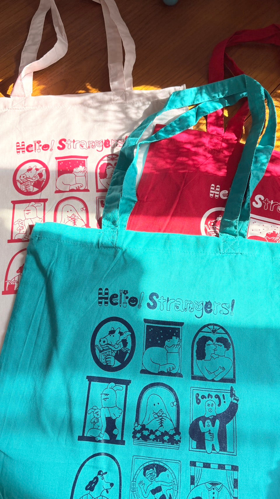 Hello! Strangers! コラボTote