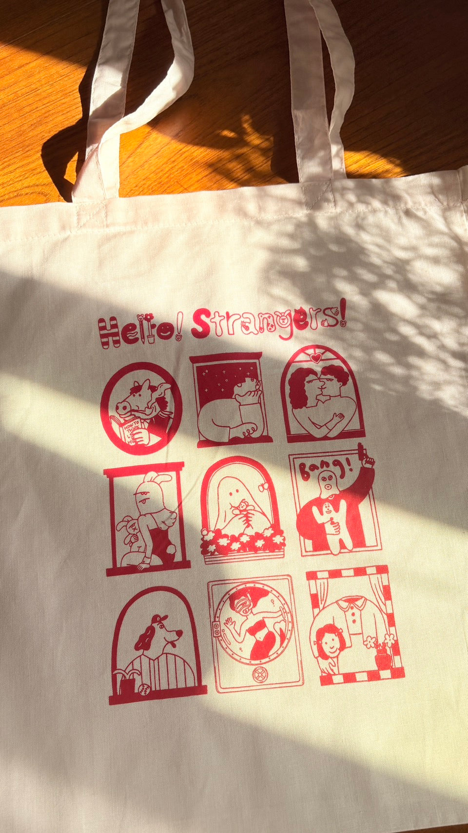 Hello! Strangers! コラボTote